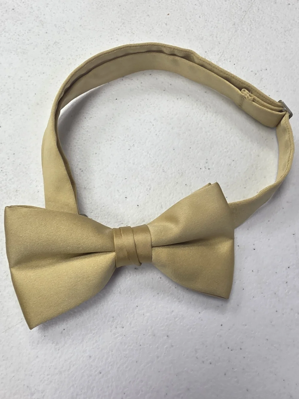 Kids Satin Bow Tie Trio - Pink, Black & Gold (Adjustable)